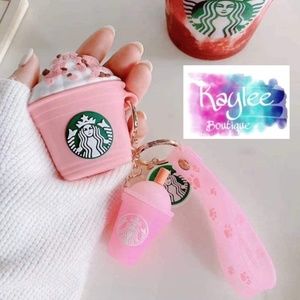 Kaylee Boutique Pink Starbucks Airpod Case 1 & 2